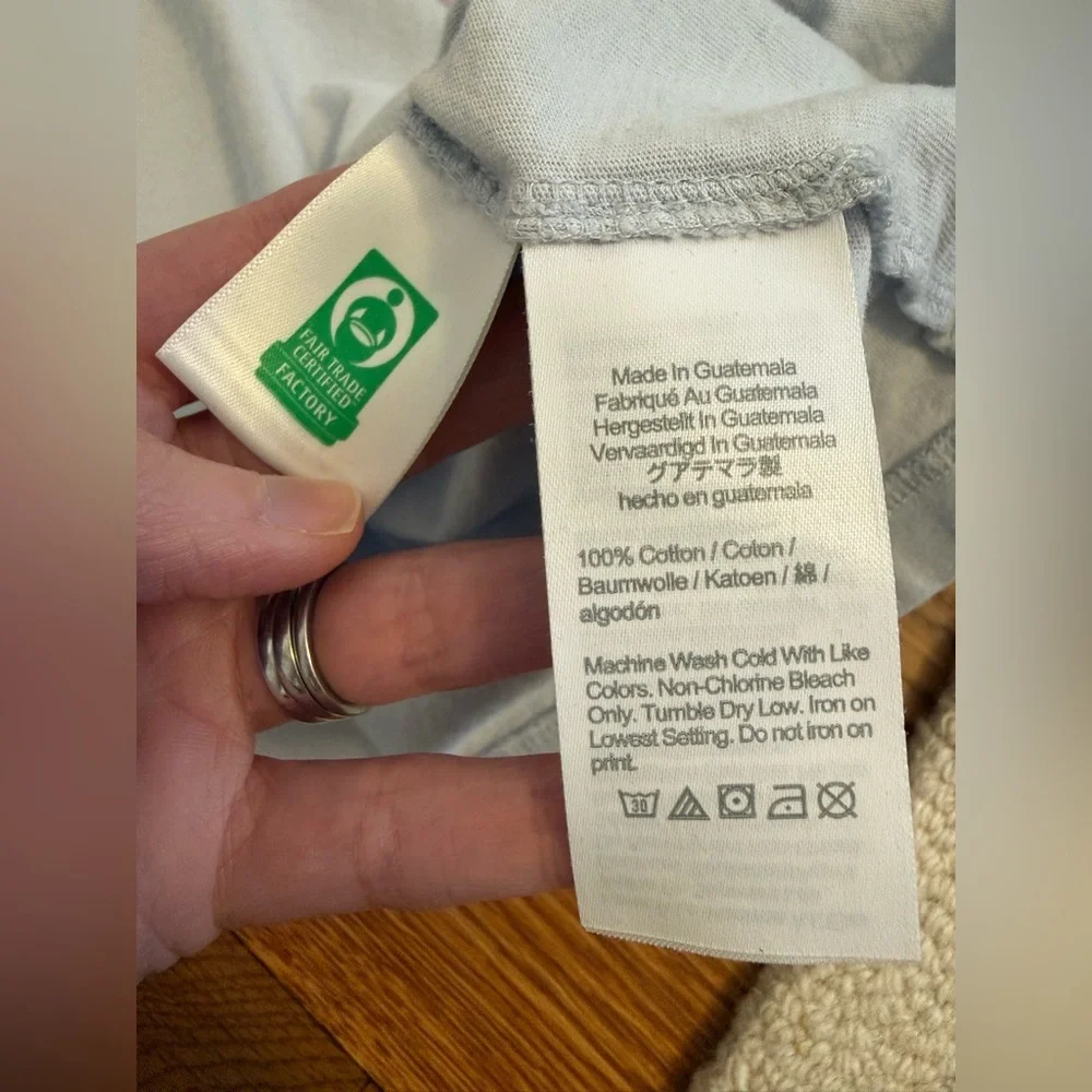 J.Crew Nicole Wittenberg X J.Crew sweet William graphic T-shirt Size Small - Picture 8 of 11